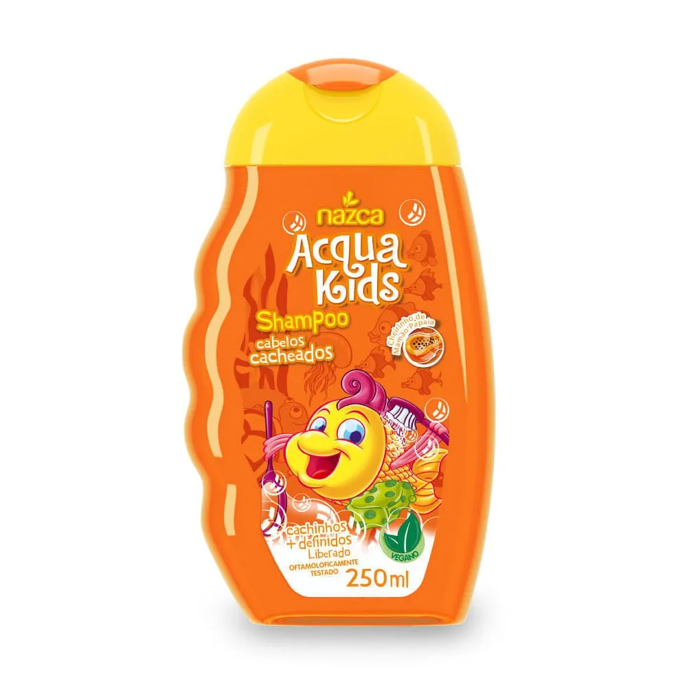 Nazca Acqua Kids Cacheados Shampoo 250mL