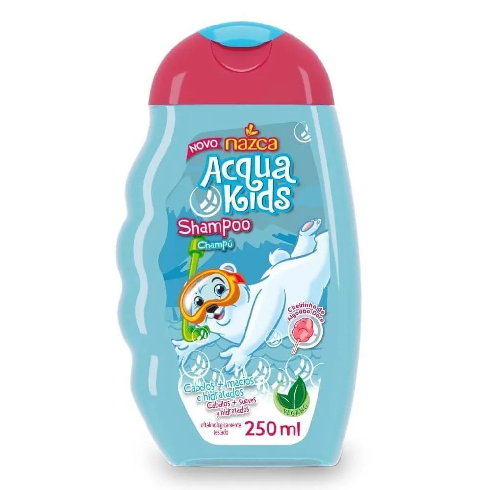 Nazca Acqua Kids Algodão Doce Shampoo 250mL