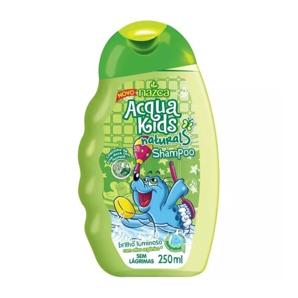 Nazca Acqua Kids Erva Doce Com Hortelã Shampoo 250mL