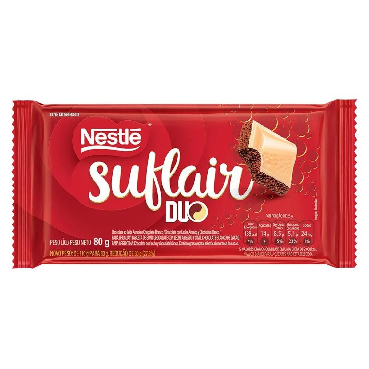 Chocolate Suflair Duo 80G