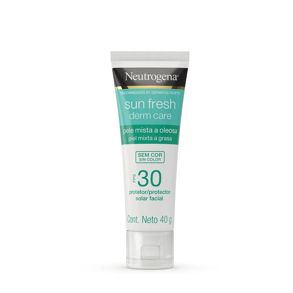 Protetor Solar Neutrogena Sun Fresh Oily Skin Sem Cor FPS30 40g