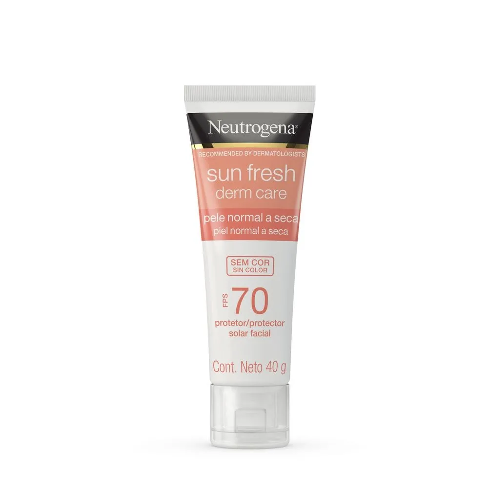 Protetor Solar Neutrogena Sun Fresh Dry Skin S/Cor FPS70 40g