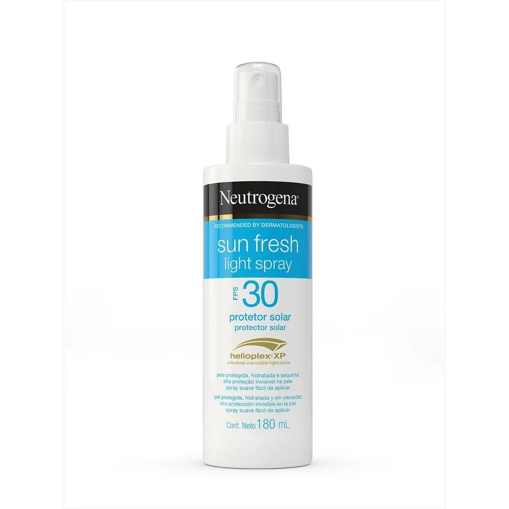Protetor Solar Neutrogena Sun Fresh Light Spray FPS30 180ml