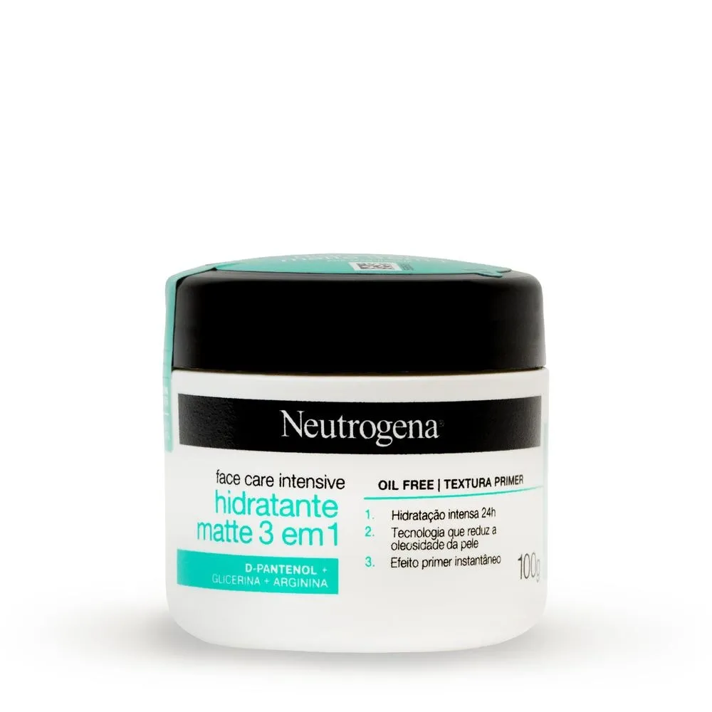 Hidratante Facial Neutrogena Matte 3 em 1 100g