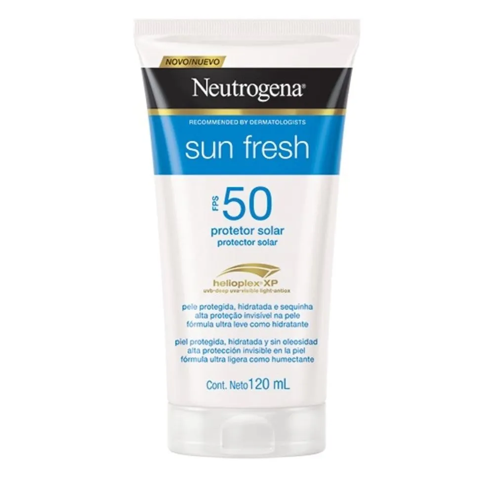 Protetor Solar Neutrogena Sun Fresh Loção FPS 50 120ml