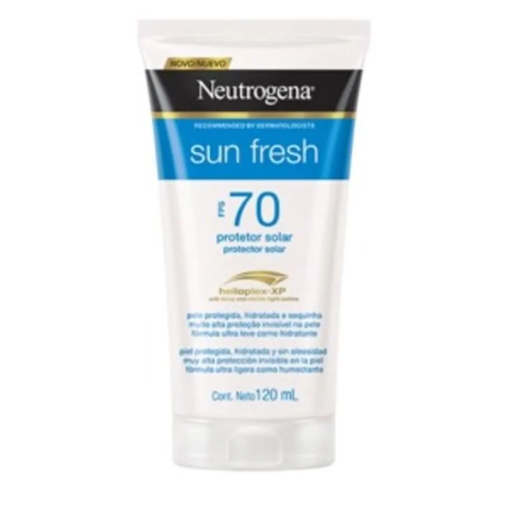 Protetor Solar Neutrogena Sun Fresh Loção FPS70 120ml