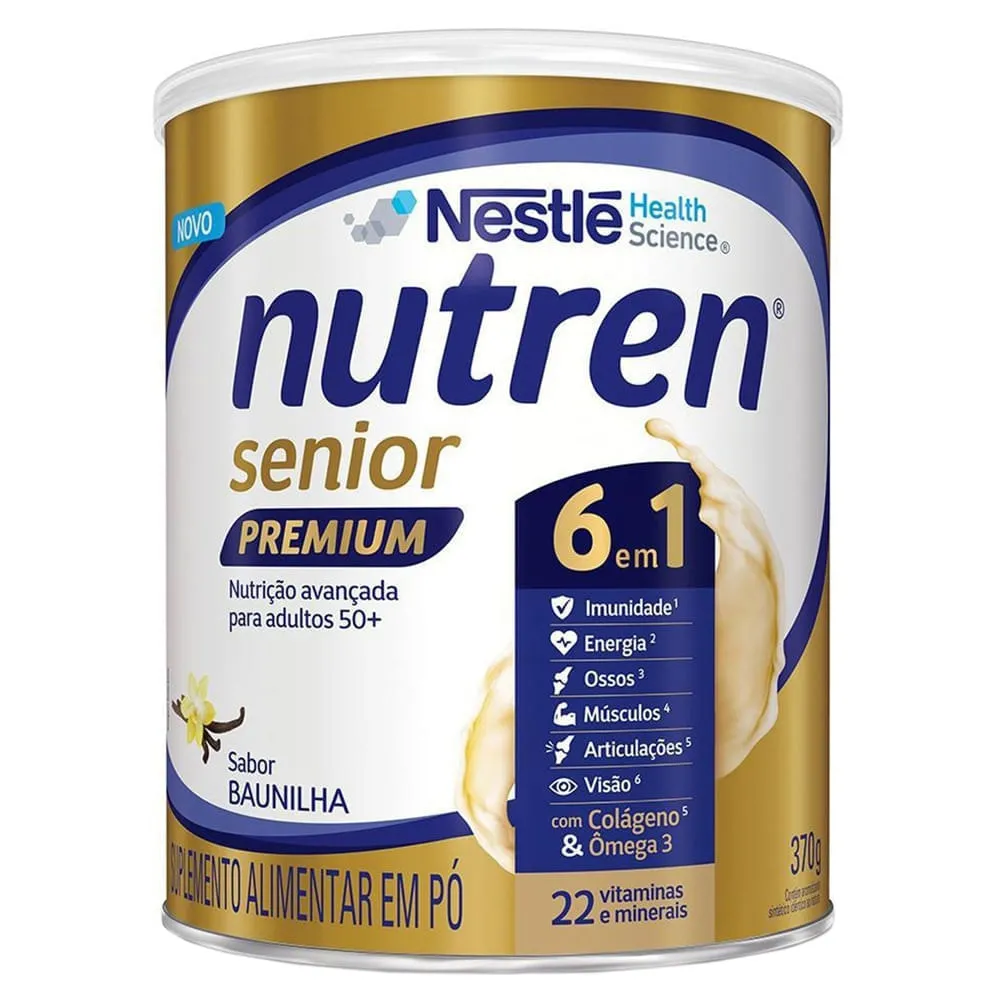 Suplemento Alimentar Nutren Senior Baunilha 800g