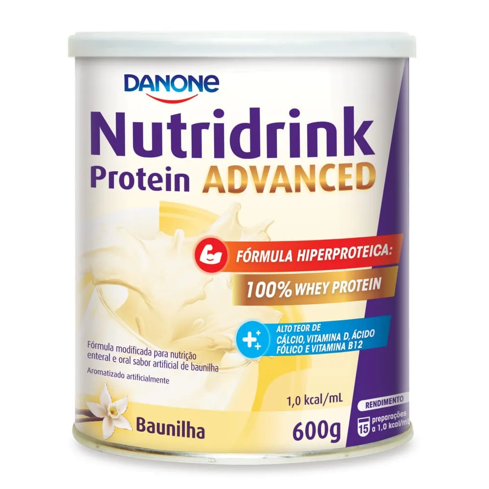 Fórmula Nutridrink Protein Advanced Baunilha 600g