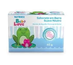 Sabonete em Barra Suave Neutro Bebê Love 65g