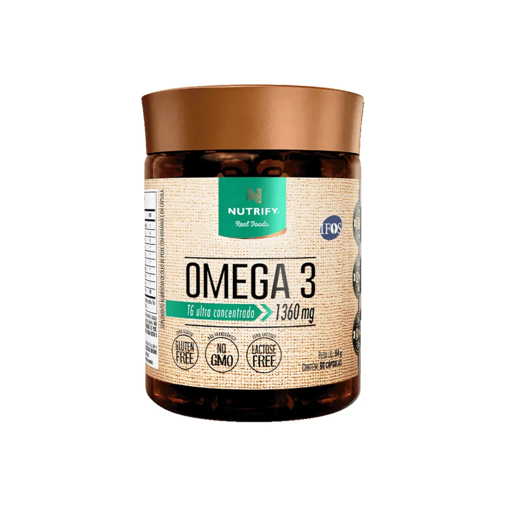 Ômega 3 1360mg Nutrify 60 Cápsulas