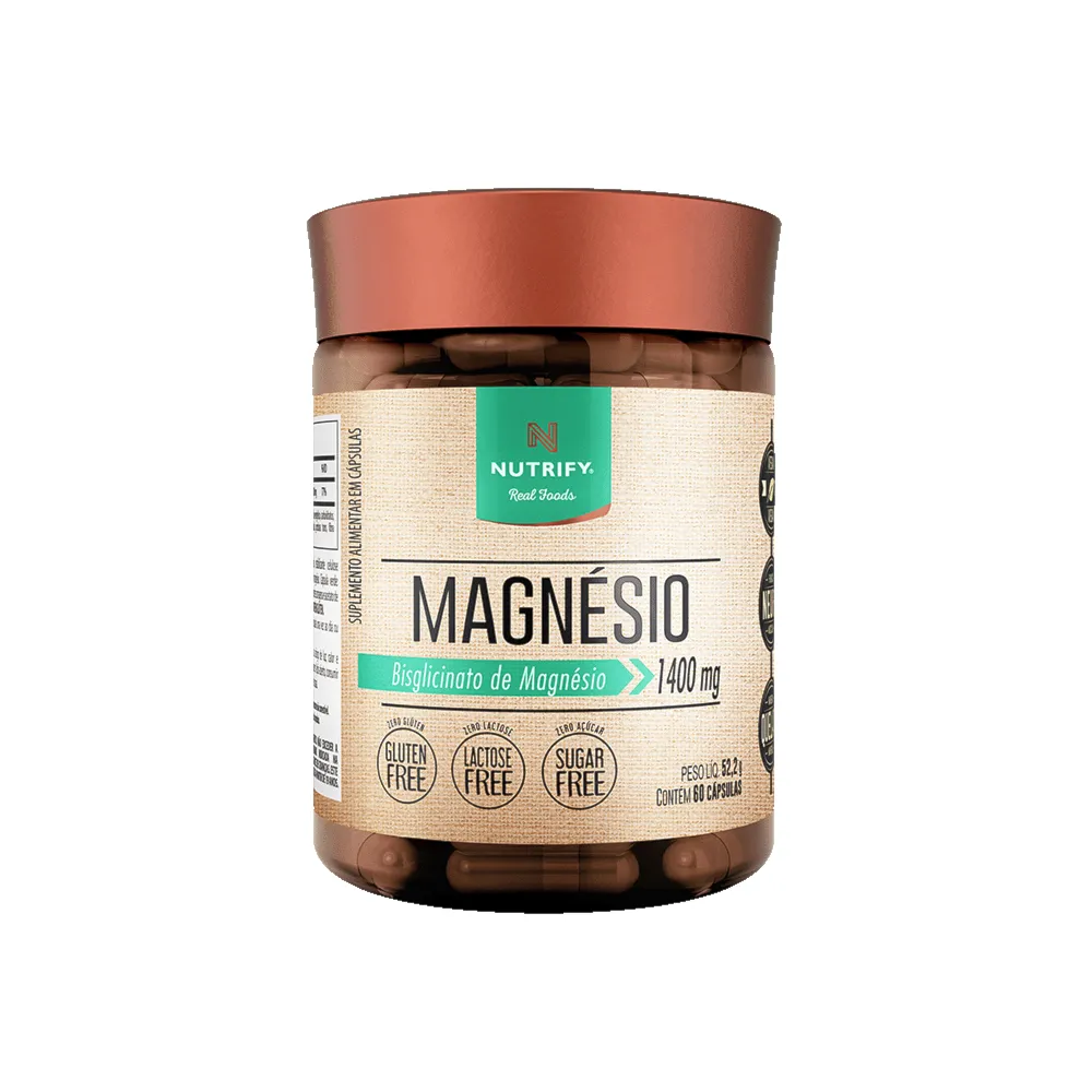 Magnésio Nutrify 60 Cápsulas