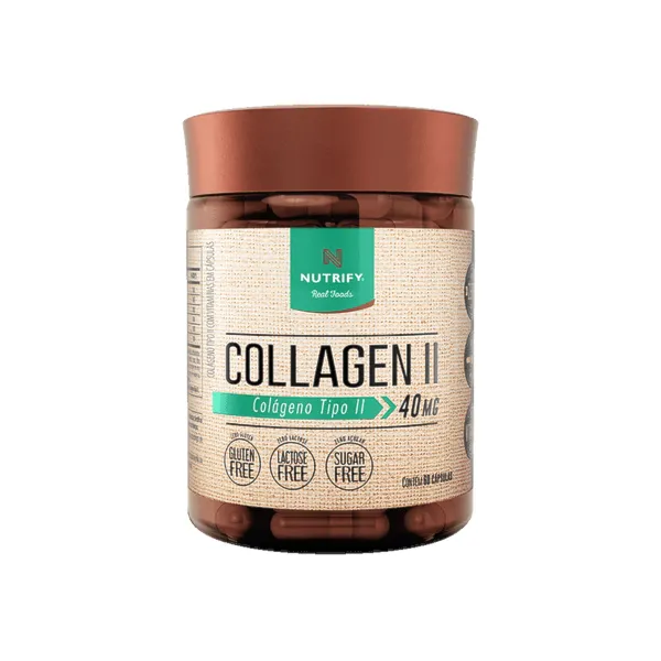 Collagen Colágeno Tipo II Nutrify 60 Cápsulas