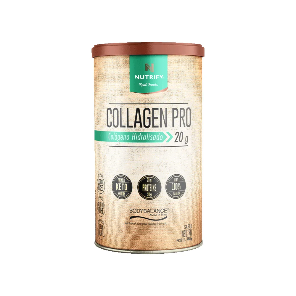 Collagen Pro Colágeno Hidrolisado Neutro Nutrify 450g