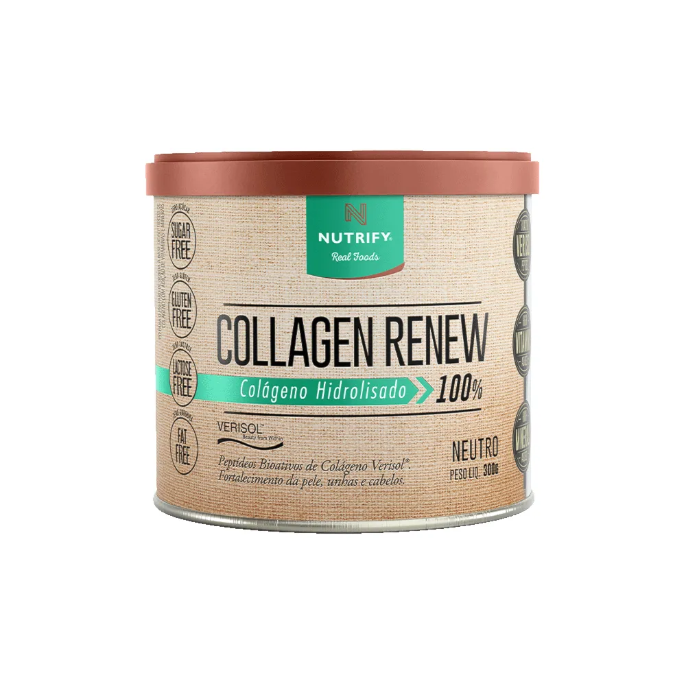Collagen Renew Colágeno Hidrolisado Verisol Neutro Nutrify 300g