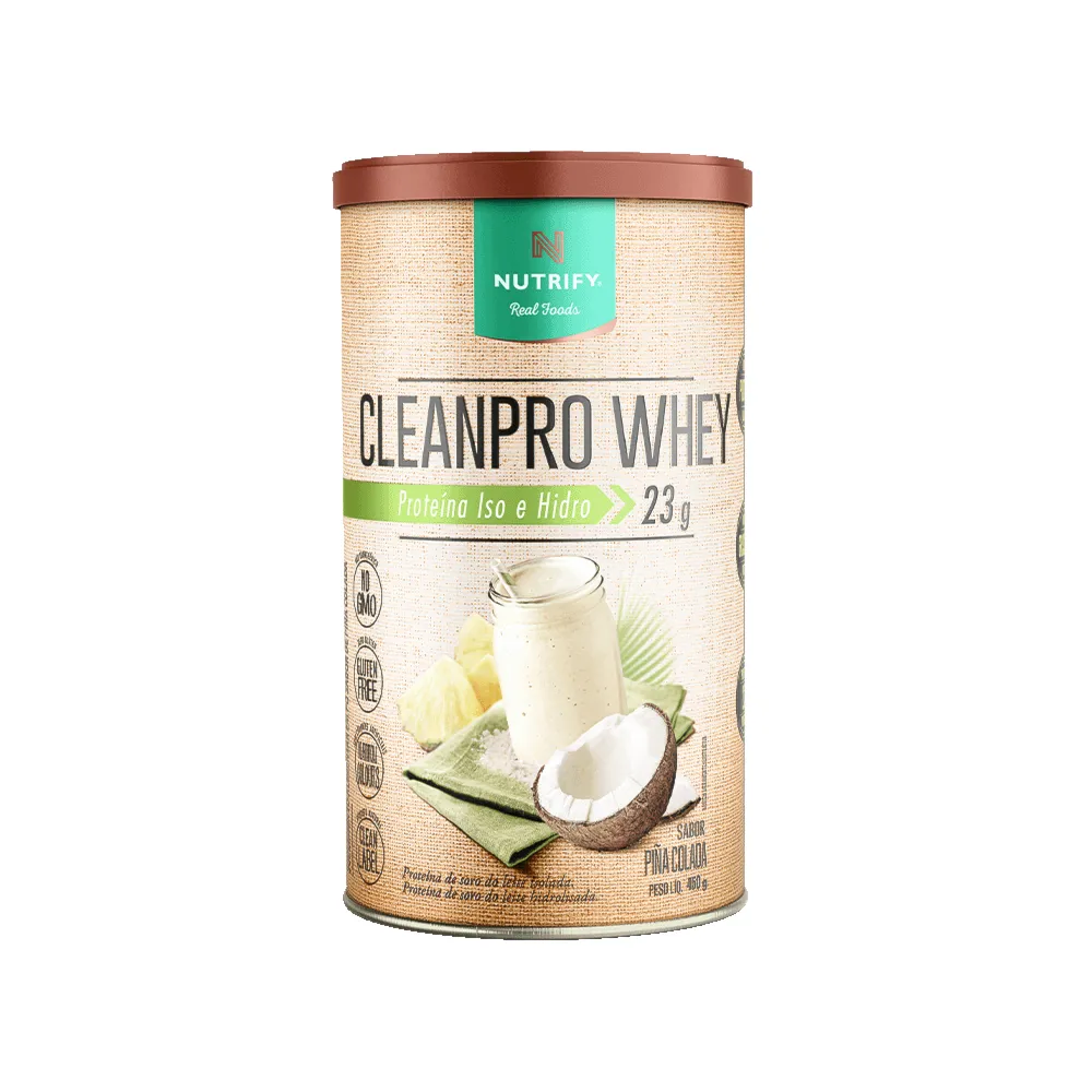 CleanPro Whey Pinã Colada Nutrify 450g