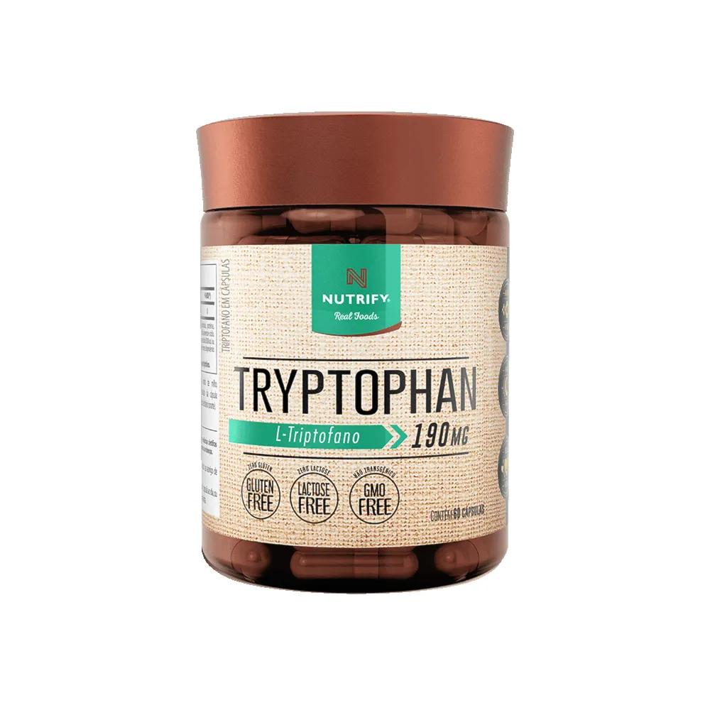 Tryptophan L-Triptofano Nutrify 60 Cápsulas