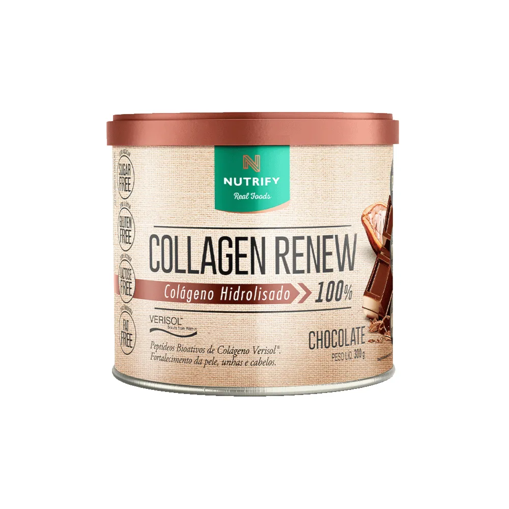 Collagen Renew Colágeno Hidrolisado Verisol Chocolate Nutrify 300g