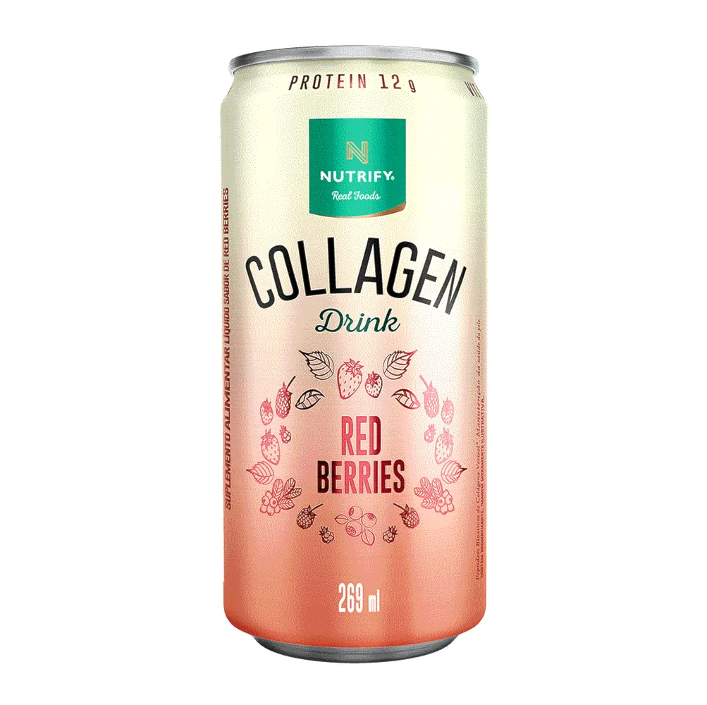 Kit Collagen Drink Frutas Vermelhas 6x269ml