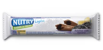 Barra de Cereal Nutry Light Fruta Coco Com Combertura de Chocolate