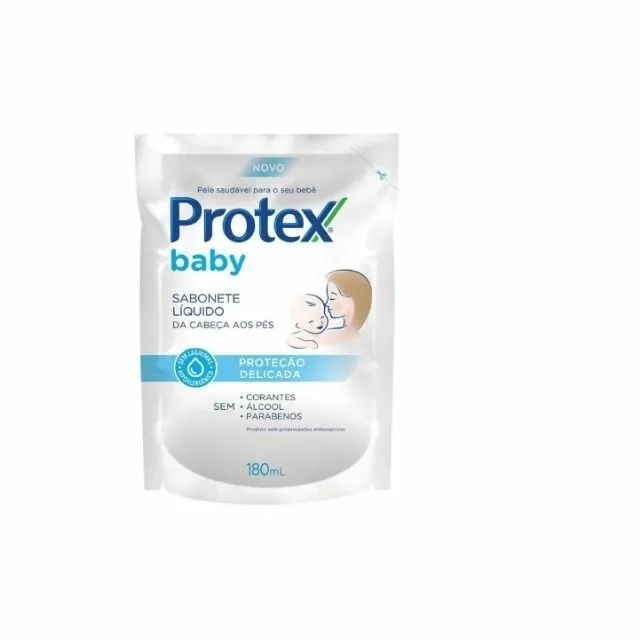 Sabonete Liquido Infantil Protex Refil 180ml Proteção Delicada