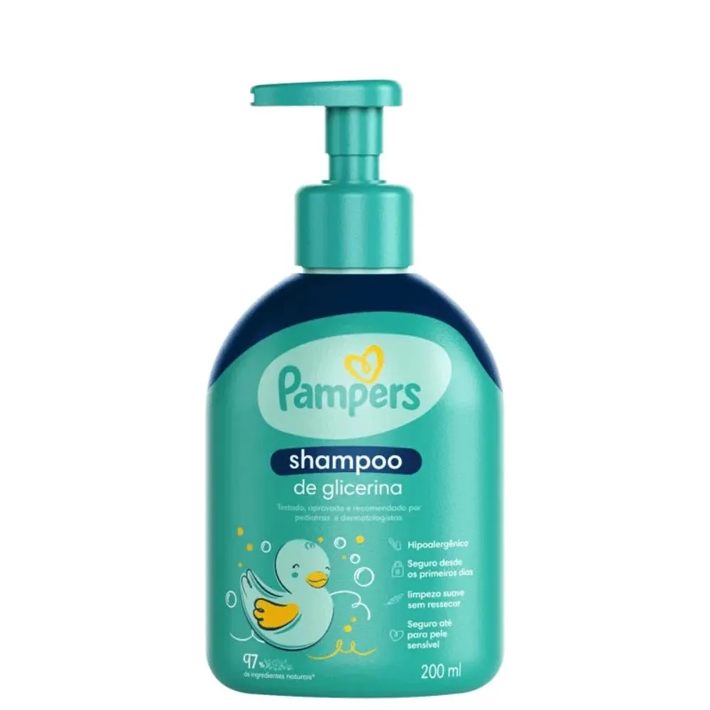 Shampoo Pampers glicerina 200ml