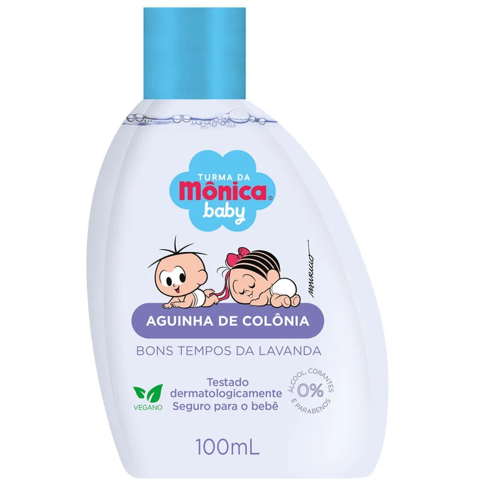 Água de Colônia Turma da Monica Baby Tempos Da Lavanda 100ml