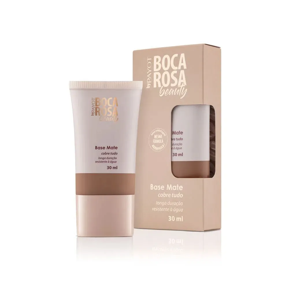 Base Líquida Payot By Boca Rosa Mate Perfect 30ml -9 Aline
