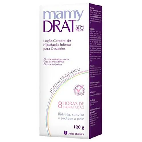 Loção Hidratante Para Gestantes MamyDrat 120g
