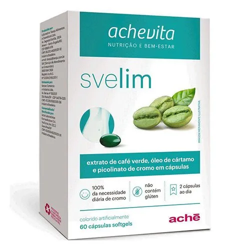 SVELIM 200MG CX 60 CAP EXTRATO DE CAFE VERDE ACHE OUTROS