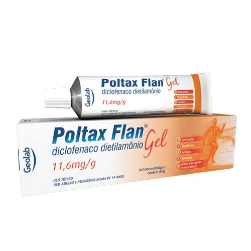 POLTAX FLAN GEL BG 60G DICLOFENACO DE DIETILAMONIO GEOLAB SIMILAR