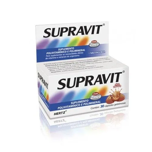 Supravit Zinco 30 Comprimidos