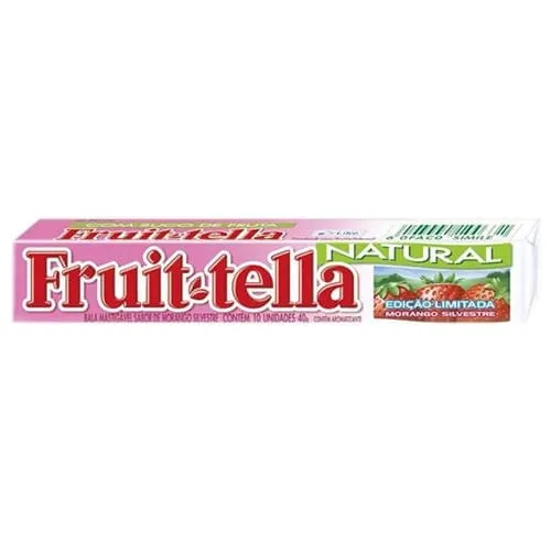 Bala Fruit-Tella Morango 40g