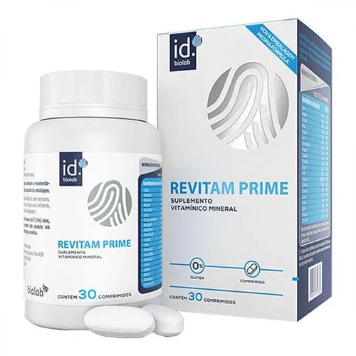 REVITAM PRIME CX 30 COMP POLIVITAMINAS EM SOLUCAO BIOLAB REFERENCIA