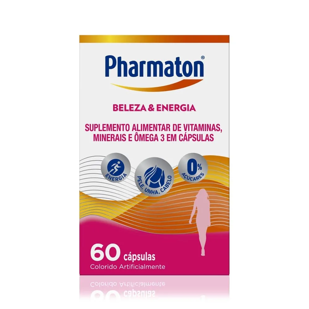 Pharmaton Beleza & Energia 60 Cápsulas