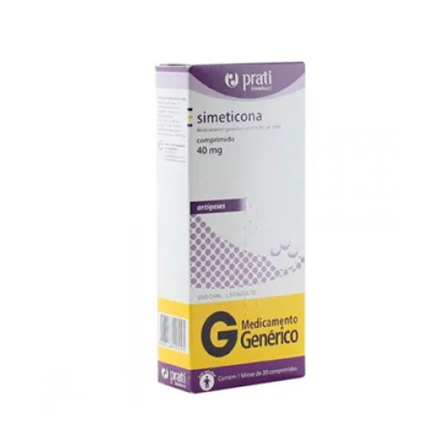 Dimeticona 40Mg 20 Comprimidos