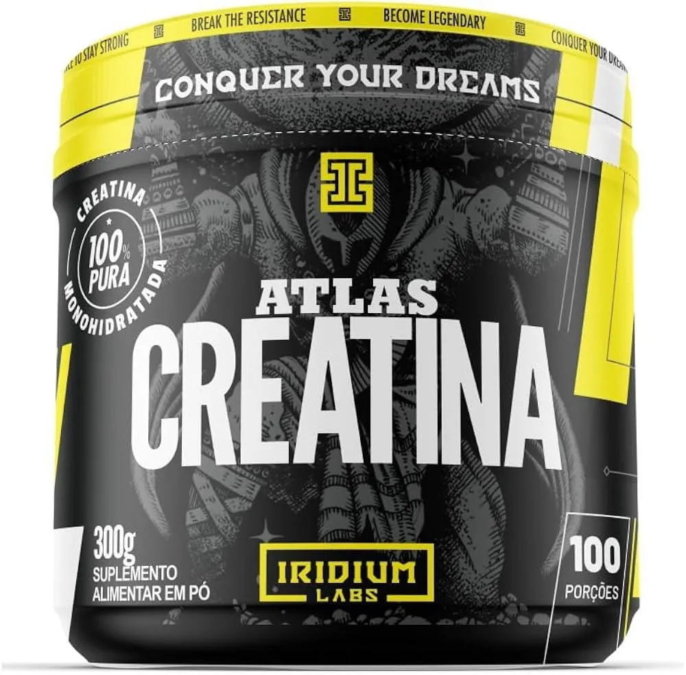 Atlas Creatina Iridium Labs Pote 300g