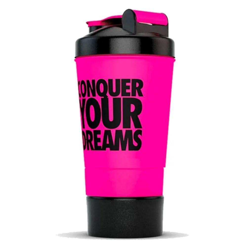 Coqueteleira Iridium Labs Conquer Your Dreams Rosa 500ml