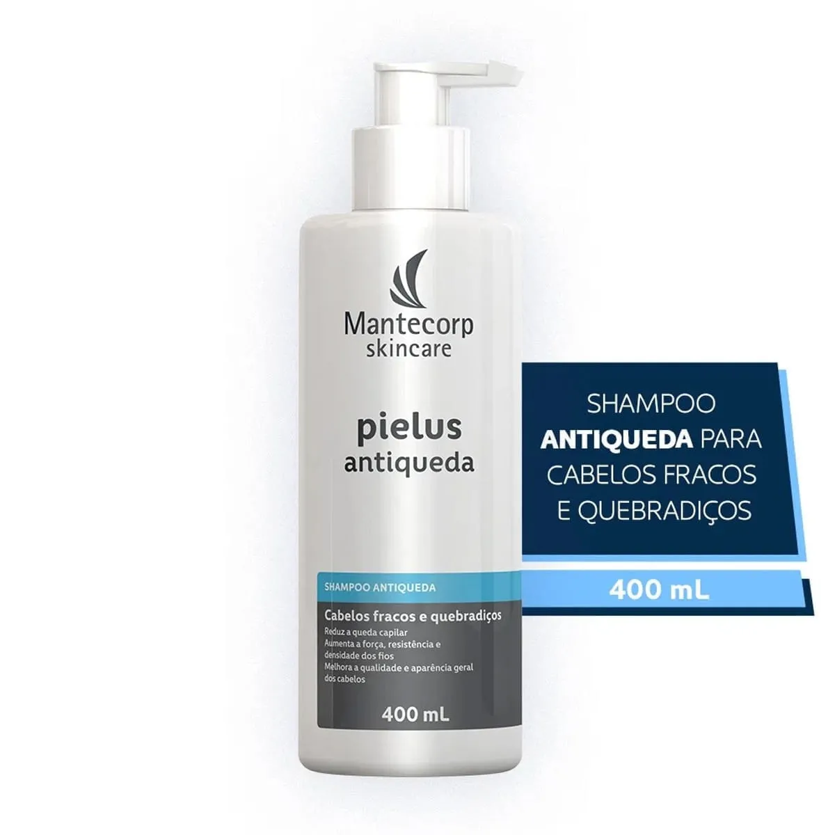 Shampoo Mantecorp Pielus Antiqueda 400ml