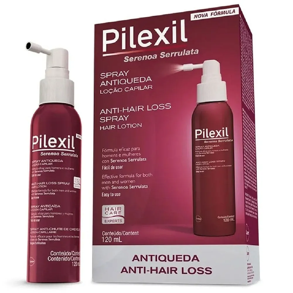 Loção Spray Pilexil Antiqueda 120ml