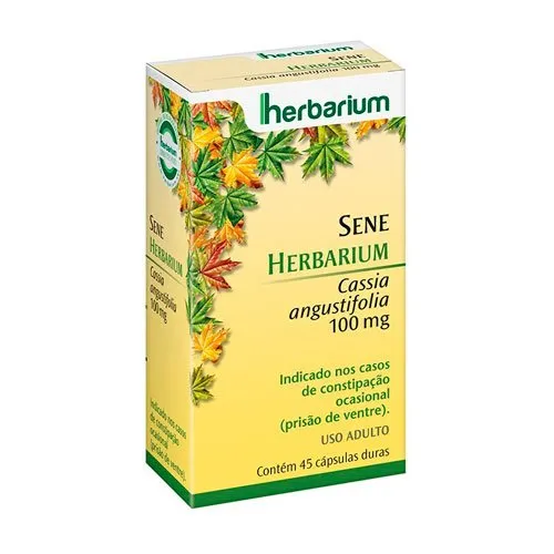 Sene 100mg 45 Cápsulas Herbarium Similar