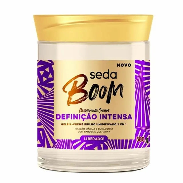 Creme Para Tratamento Seda 500g Definição Intensa