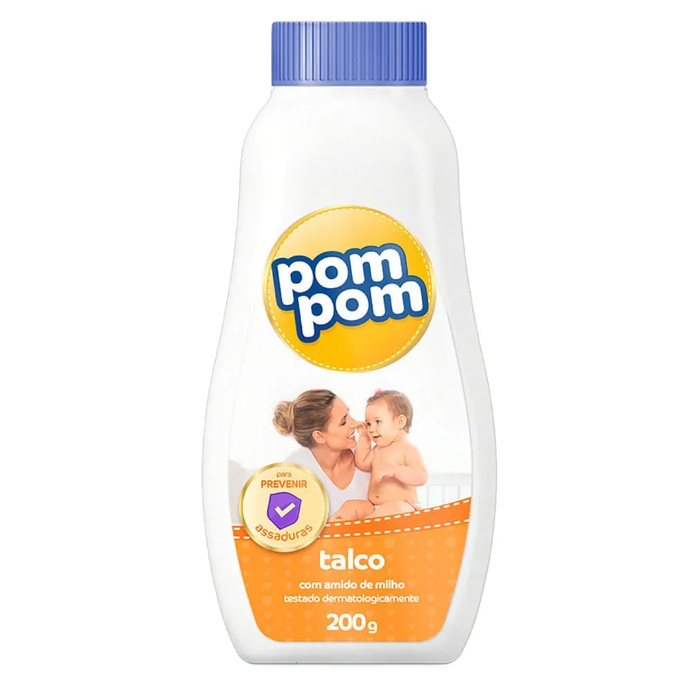 Talco em Pó Pom Pom 200g