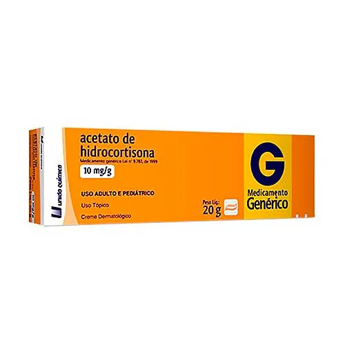 Acetato De Hidrocortisona 10mg/g Creme 20 g
