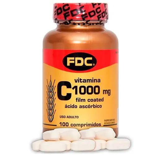 VITAMINA C COMPRIMIDO REVESTIDO 1000MG x 100
