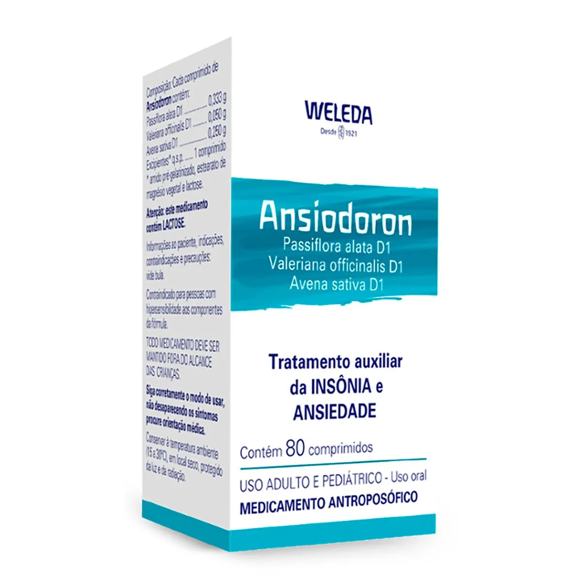 Ansiodoron Weleda 80 Comprimidos