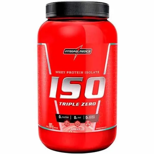 Iso Pro Whey 907g Morango Integral