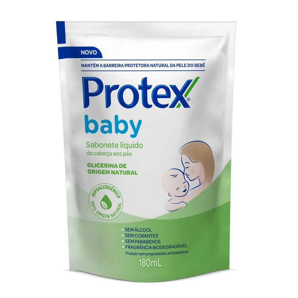 Sabonete Líquido Protex Baby Glicerinado Refil 180ml