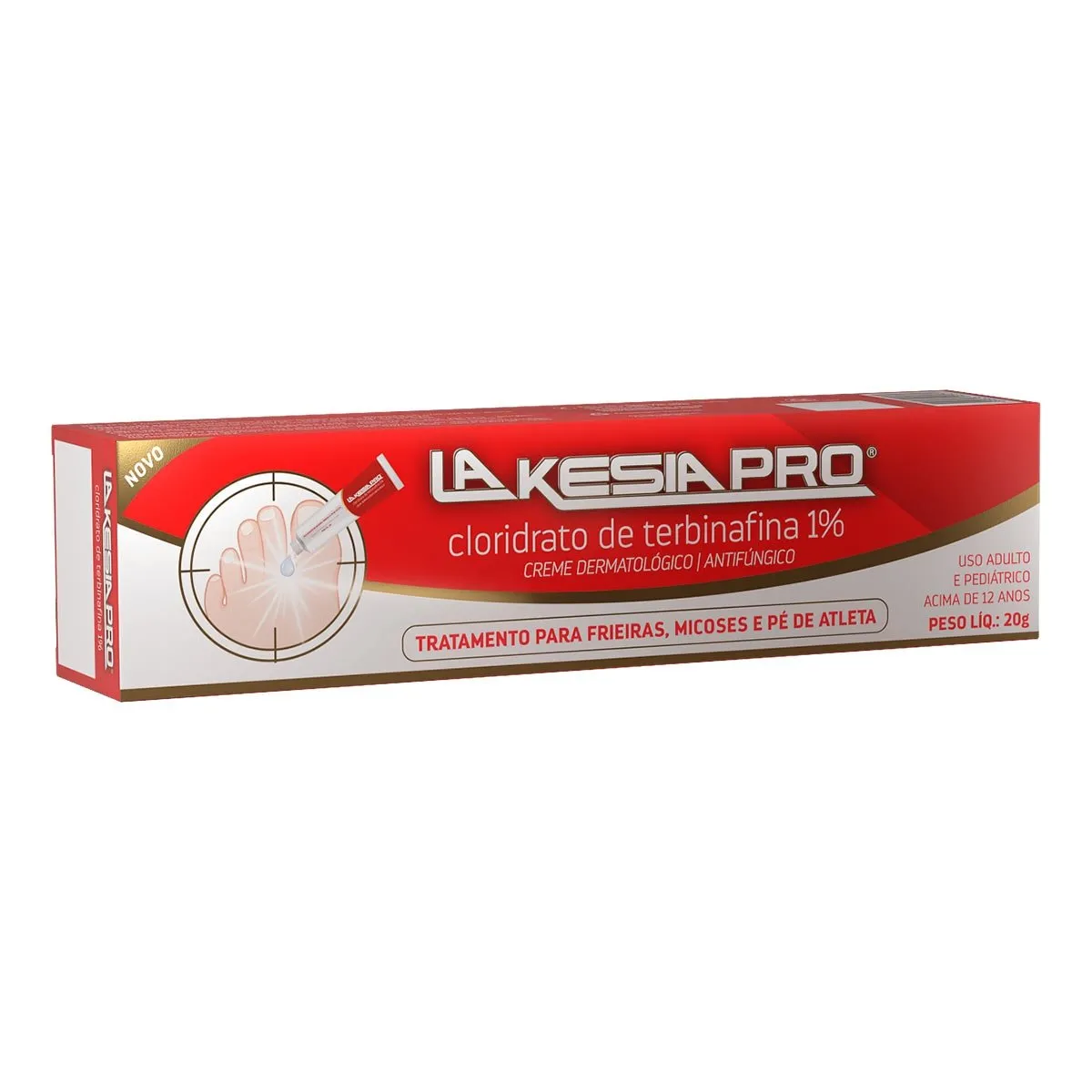 Lakesia Pro 10mg/g Creme Dermatológico Antifúngico 20g Airela