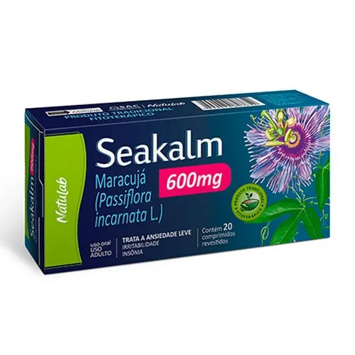 Seakalm 600mg 20 Comprimidos Revestidos Natulab