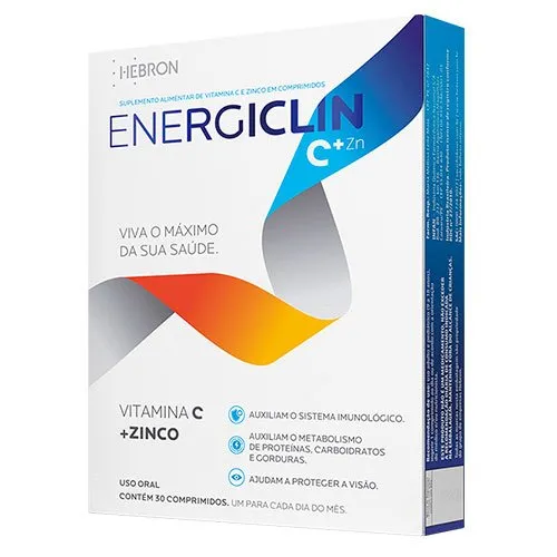 Energiclin C+ZN 30 Comprimidos Alimento Hebron